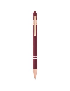 Penna a sfera con finitura oro rosa Nanna (inchiostro blu)
