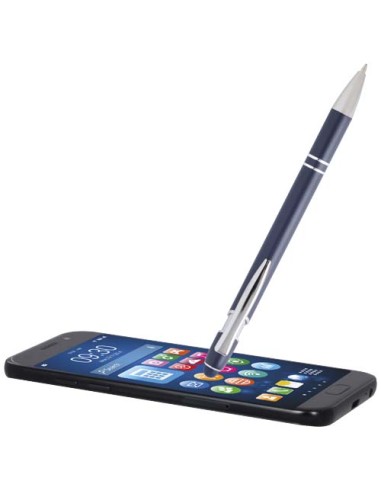 Penna a sfera con finitura argento Kish (inchiostro blu)