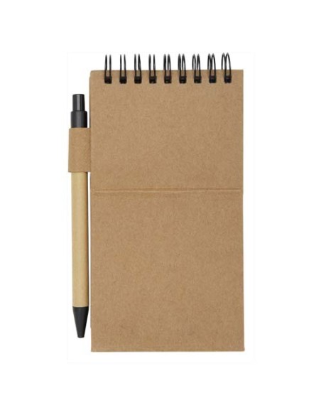 Blocchetto con foglietti adesivi e penna a sfera Flipper (inchiostro nero)