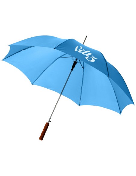 Ombrello Lisa da 23'' con apertura automatica e manico in legno
