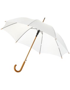 Ombrello Kyle da 23'' con apertura automatica, manico e asta in legno