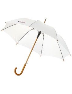 Ombrello Kyle da 23'' con apertura automatica, manico e asta in legno