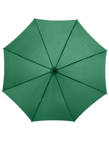 Ombrello Kyle da 23'' con apertura automatica, manico e asta in legno