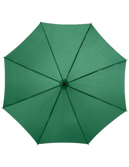 Ombrello Kyle da 23'' con apertura automatica, manico e asta in legno