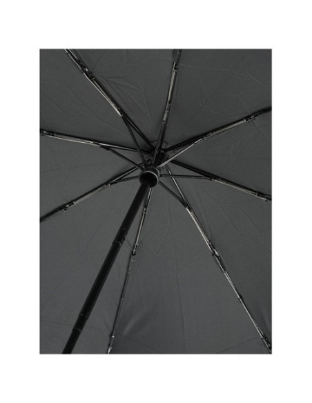 Ombrello pieghevole Bo da 21" ad apertura/chiusura automatica in PET riciclato