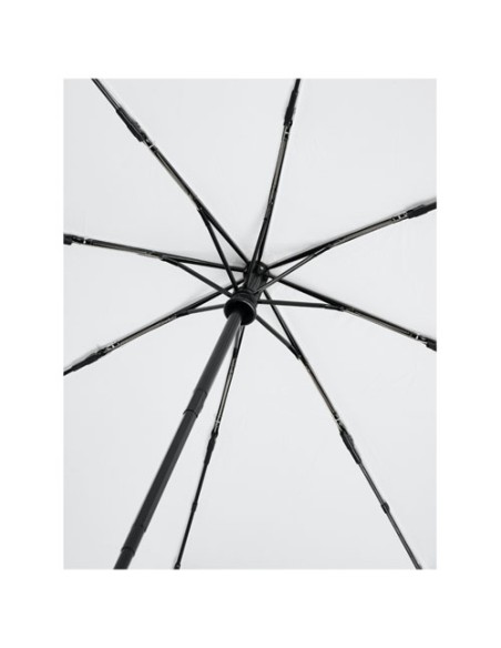 Ombrello pieghevole Bo da 21" ad apertura/chiusura automatica in PET riciclato