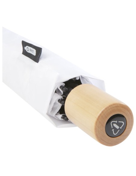 Ombrello pieghevole in PET riciclato antivento da 21" Birgit