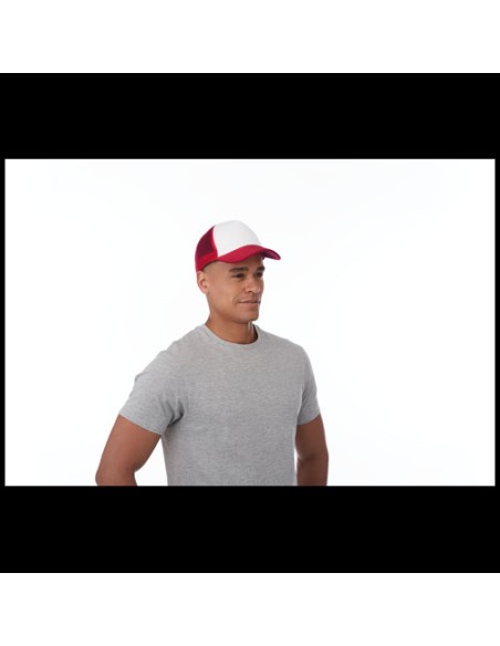 Cappellino a 5 pannelli da 100 g/m² Trucker