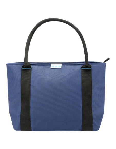 Tote bag termica per 12 lattine in PET riciclato certificato GRS REPREVE® Our Ocean™ - 11L