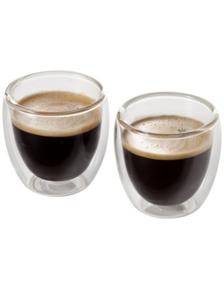 Set da 2 tazze in vetro per espresso Boda