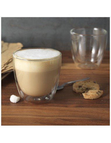 Set da 2 tazze in vetro per caffè Boda