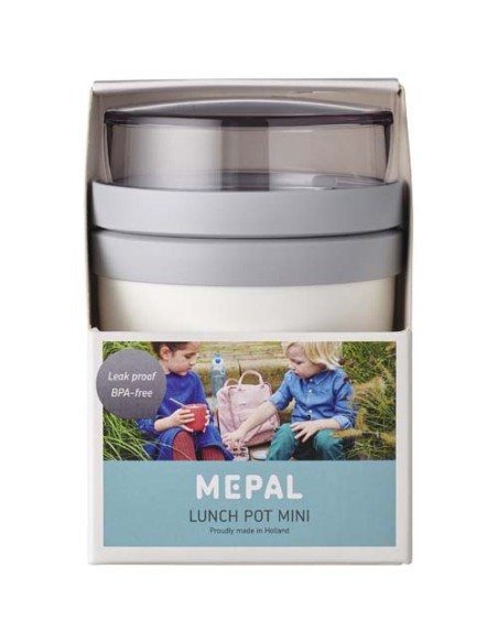 Contenitore porta pranzo Ellisse Mepal Mini da 300 + 120 ml