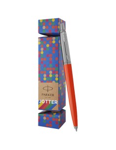 Parker set regalo con penna Jotter Cracker (inchiostro blu)