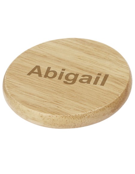 Sottobicchiere in legno con apribottiglie Scoll