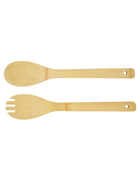 Ciotola e utensili Argulls in bambù per insalata