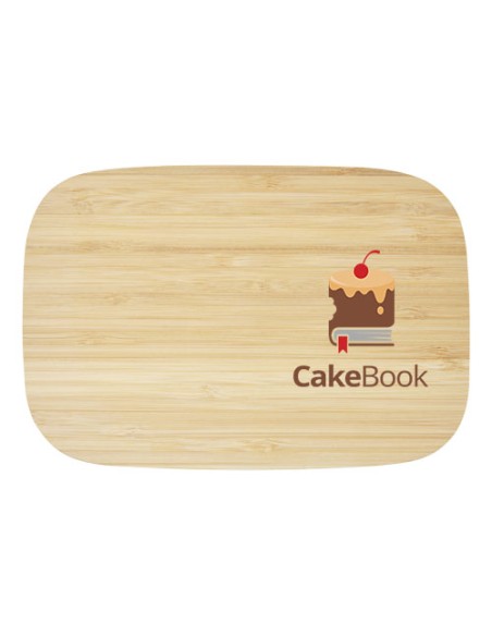 Contenitore per pranzo Tite in acciaio inossidabile con coperchio in bambù da 700 ml