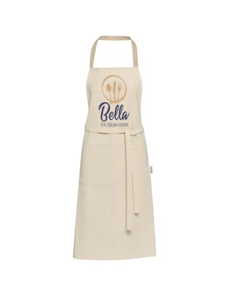 Grembiule in cotone riciclato da 200 g/m² Nia