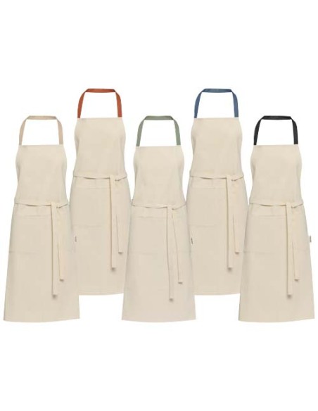 Grembiule in cotone riciclato da 200 g/m² Nia