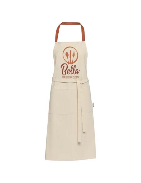 Grembiule in cotone riciclato da 200 g/m² Nia