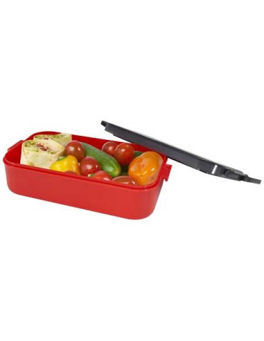 Portavivande con set di posate Snappy da 1000 ml