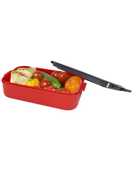 Portavivande con set di posate Snappy da 1000 ml