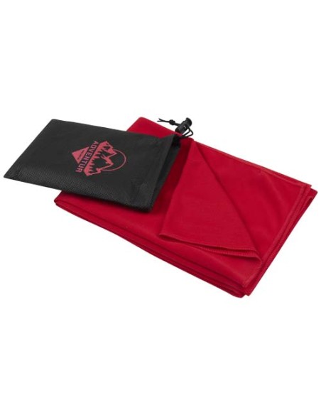 Asciugamano sportivo in PET riciclato 50 x 100 cm Lucas