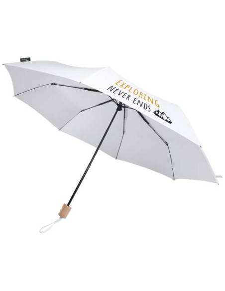 Ombrello pieghevole in PET riciclato da 21" Dane