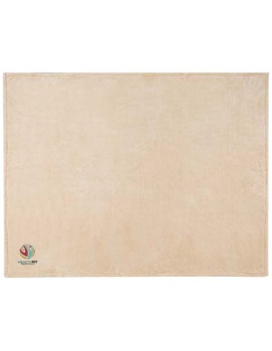 Coperta in sherpa riciclato certificato GRS Ashen 