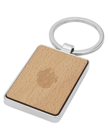 Portachiavi rettangolare Mauro in legno di faggio