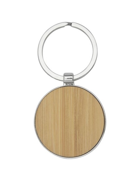 Portachiavi rotondo Nino in bambù
