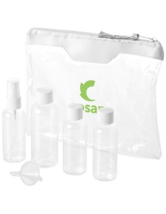 Set di flaconi da viaggio Traveler approvato dalle compagnie aeree