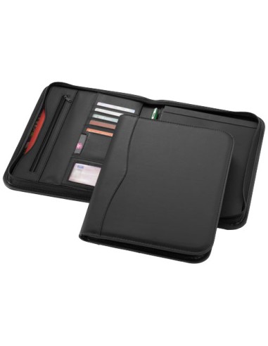Portadocumenti A4 con cerniera Ebony