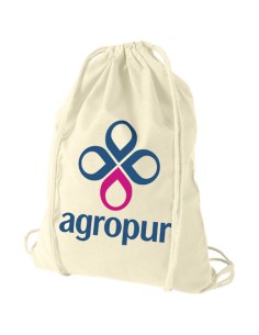 Sacca in cotone 100 g/m² con coulisse Oregon - 5L