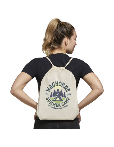 Sacca in cotone 100 g/m² con coulisse Oregon - 5L