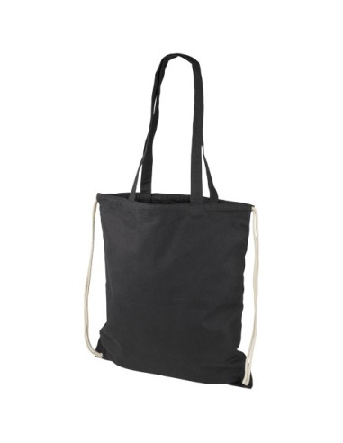 Zaino con cordoncino Eliza in cotone da 240 g/m² - 6L