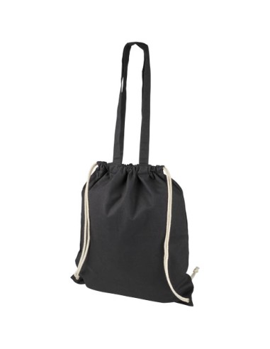 Zaino con cordoncino Eliza in cotone da 240 g/m² - 6L
