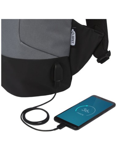 Zaino antifurto in RPET certificato GRS Cover - 18L