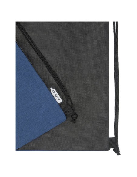 Zaino con cordoncino Ross in PET riciclato - 5L