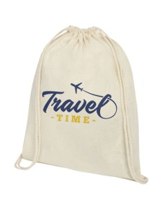 Zaino con cordoncino Oregon in cotone da 140 g/m² - 5L