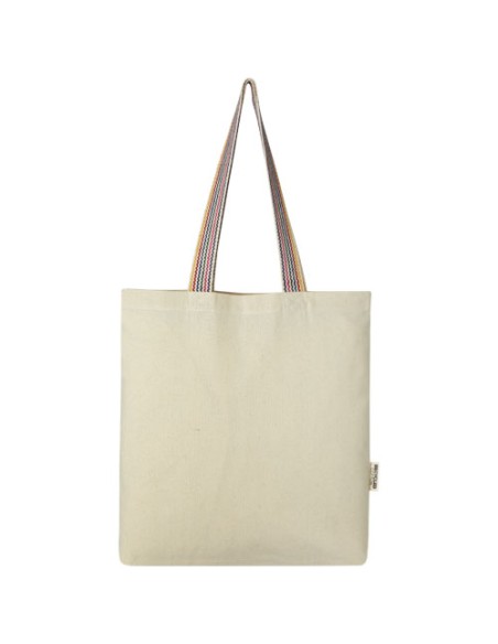 Tote bag in cotone riciclato da 180 g/m² Rainbow - 5L