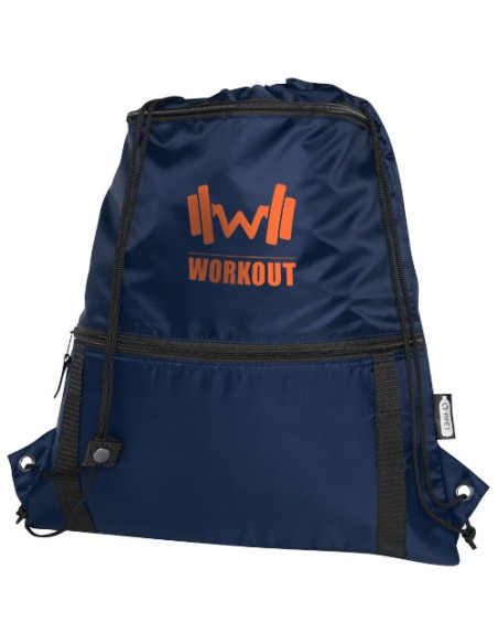 Borsa termica con coulisse in materiale riciclato Adventure - 9L