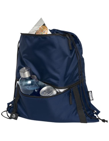 Borsa termica con coulisse in materiale riciclato Adventure - 9L