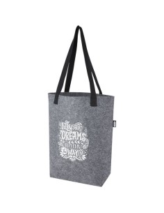 Tote bag con base ampia in feltro riciclato certificato GRS Felta - 12L