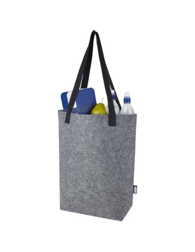 Tote bag con base ampia in feltro riciclato certificato GRS Felta - 12L