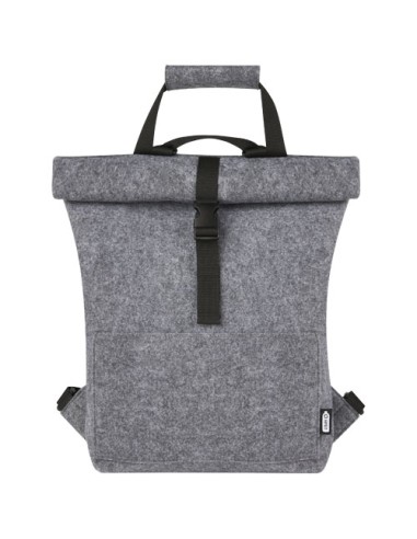 Borsa per bicicletta con chiusura arrotolabile in feltro riciclato GRS Felta - 13L