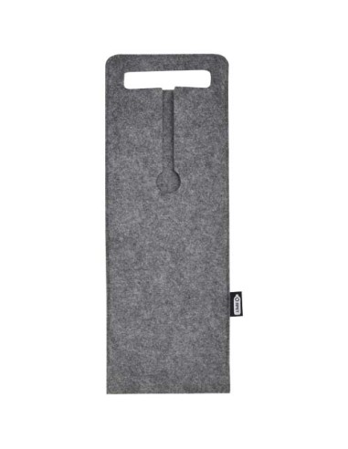 Sacchetto per bottiglia di vino in feltro riciclato certificato GRS da 75 cl Felta