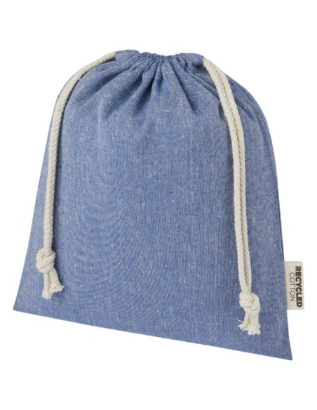 Sacchetto per confezione regalo medio in cotone riciclato 150 g/m² certificato GRS Pheebs - 1,5L