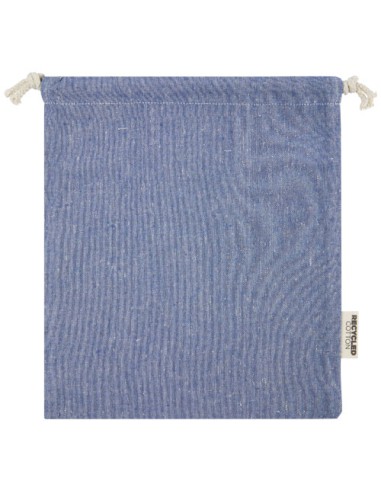 Sacchetto per confezione regalo medio in cotone riciclato 150 g/m² certificato GRS Pheebs - 1,5L