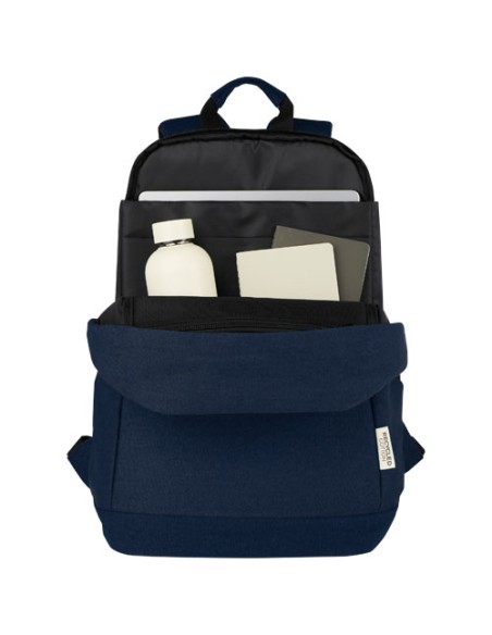 Zaino antifurto per portatile da 15,6" in canvas riciclato certificato GRS Joey - 18L