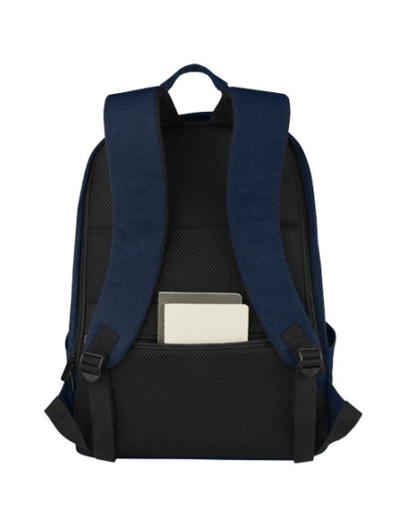 Zaino antifurto per portatile da 15,6" in canvas riciclato certificato GRS Joey - 18L